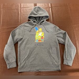 The Simpsons Hoodie Sweatshirt - Size Large